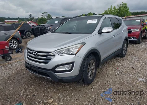 2014 Hyundai Santa Fe Sport 2.4L from USA, damaged, VIN 5XYZUDLB8EG130299